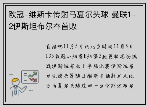 欧冠-维斯卡传射马夏尔头球 曼联1-2伊斯坦布尔吞首败